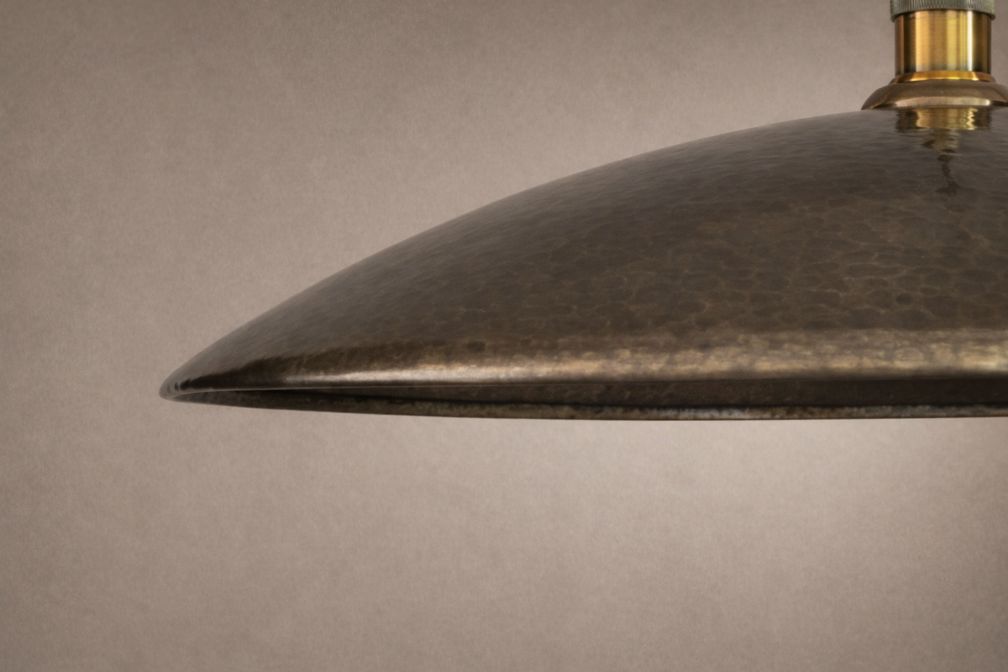 Bronze Dome Pendant Light – Hanging Ceiling Lamp