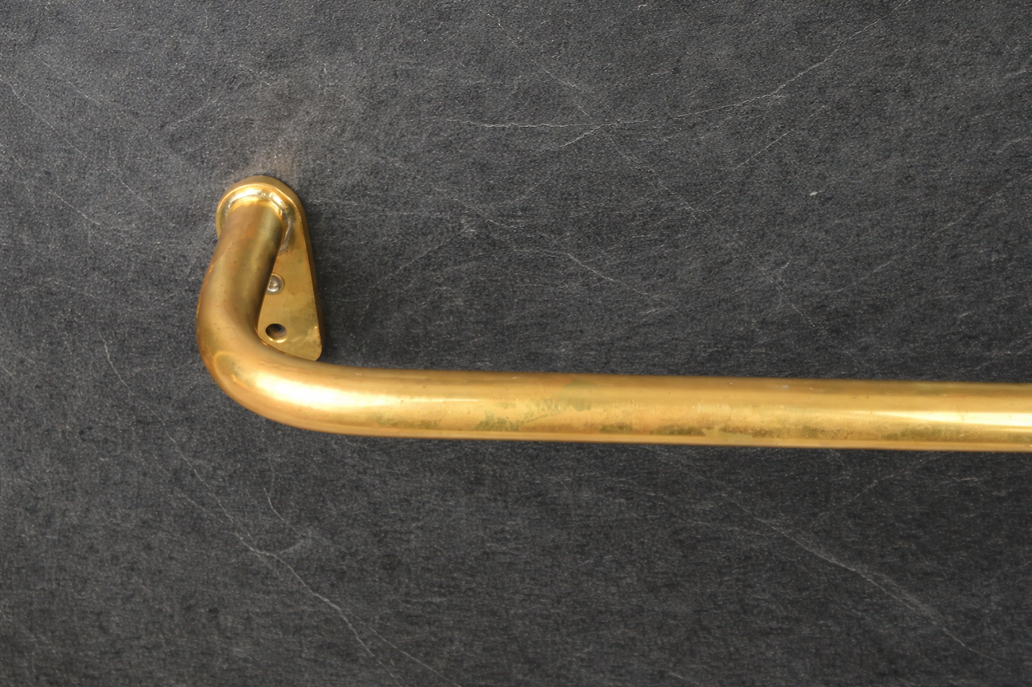 Brass Curtain Rod,Unlacquered Brass Curtain Pole With Curtain Rings, 16mm