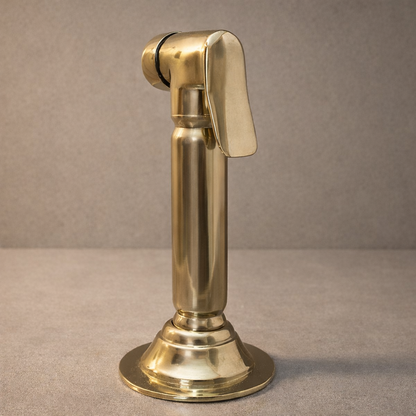 Solid Brass Kitchen Sink Sprayer with Hose – Handcrafted Brass Faucet Side Sprayer